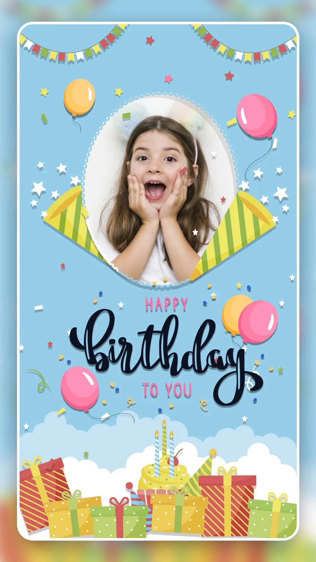 Birthday Photo Frame 2023 | Indus Appstore | Screenshot