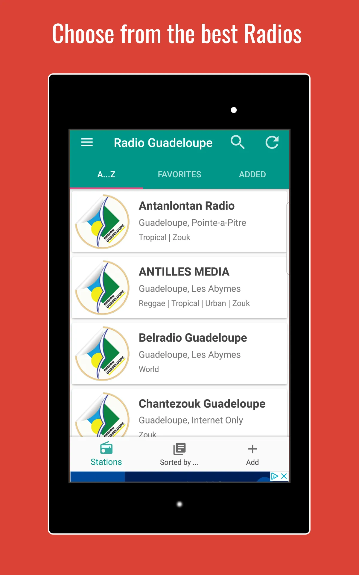 Radio Guadeloupe | Indus Appstore | Screenshot