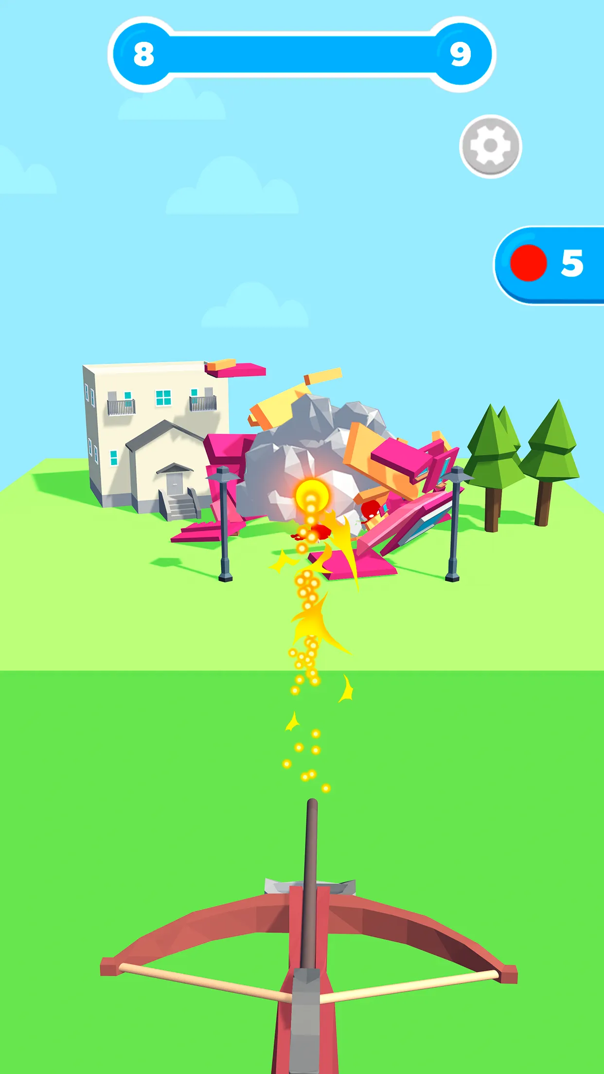 Slingshot Smash－Shooting Range | Indus Appstore | Screenshot