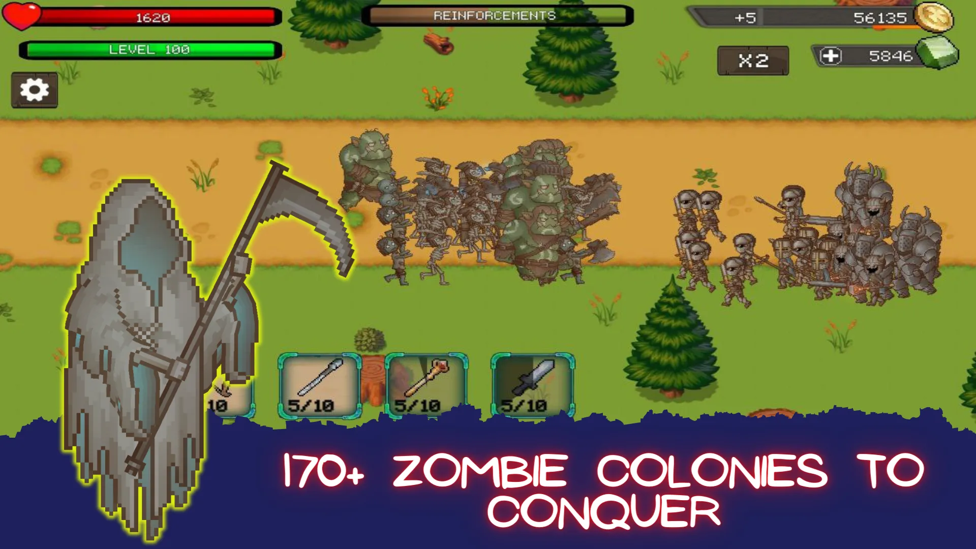 Stick Battle: Zombie War | Indus Appstore | Screenshot