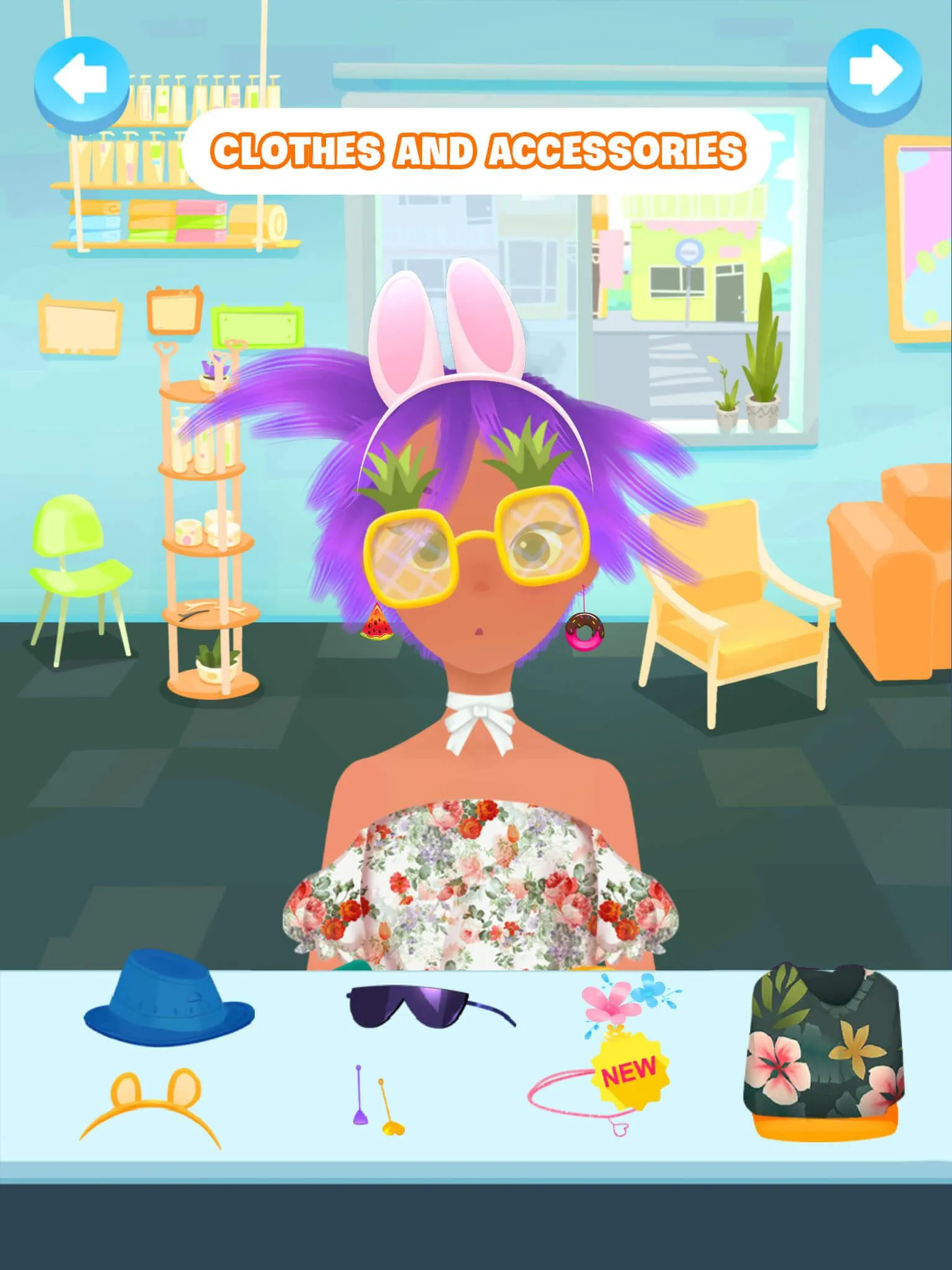 Hair salon games : Hairdresser | Indus Appstore | Screenshot