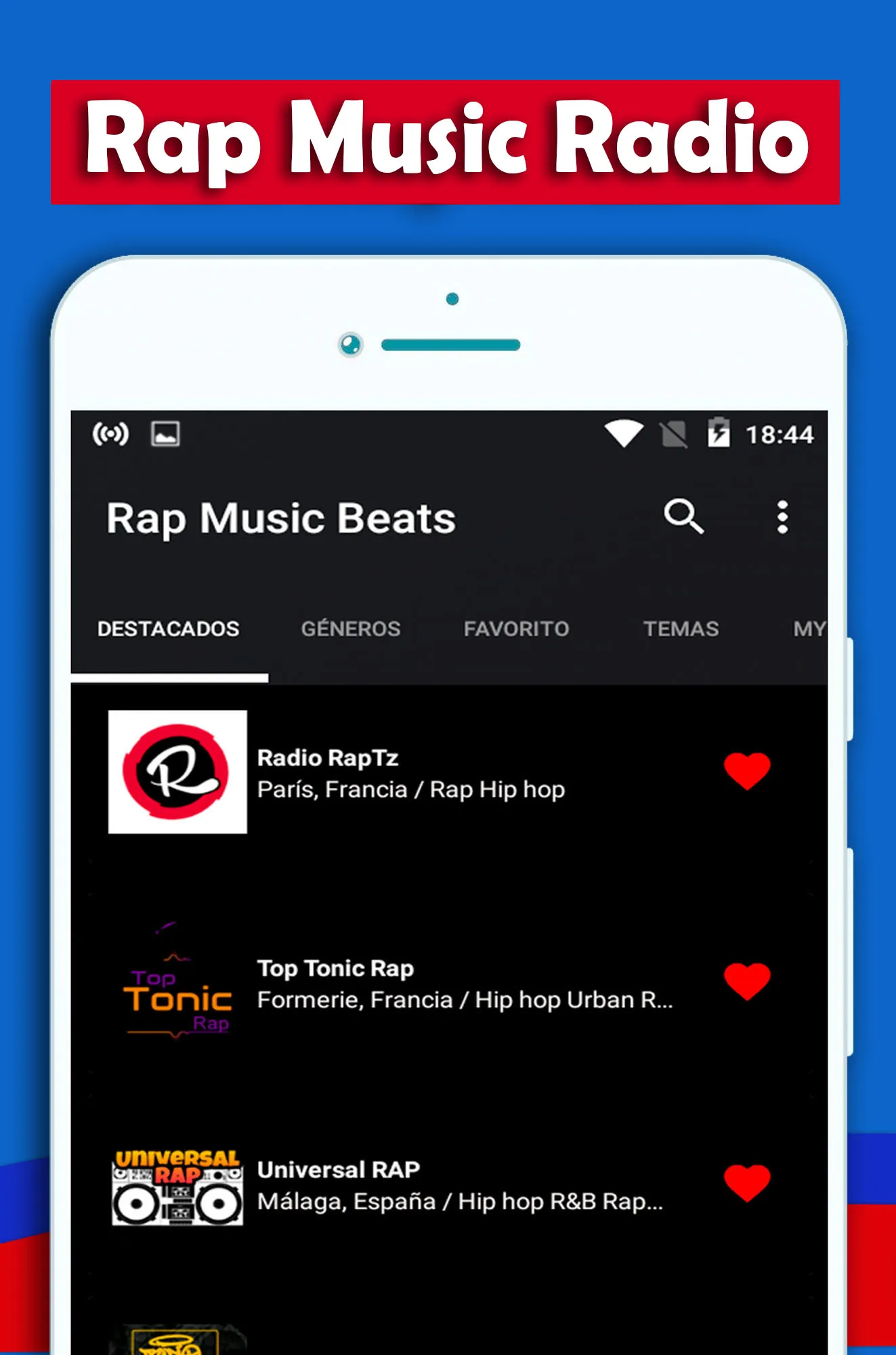 Rap Music Radio | Indus Appstore | Screenshot