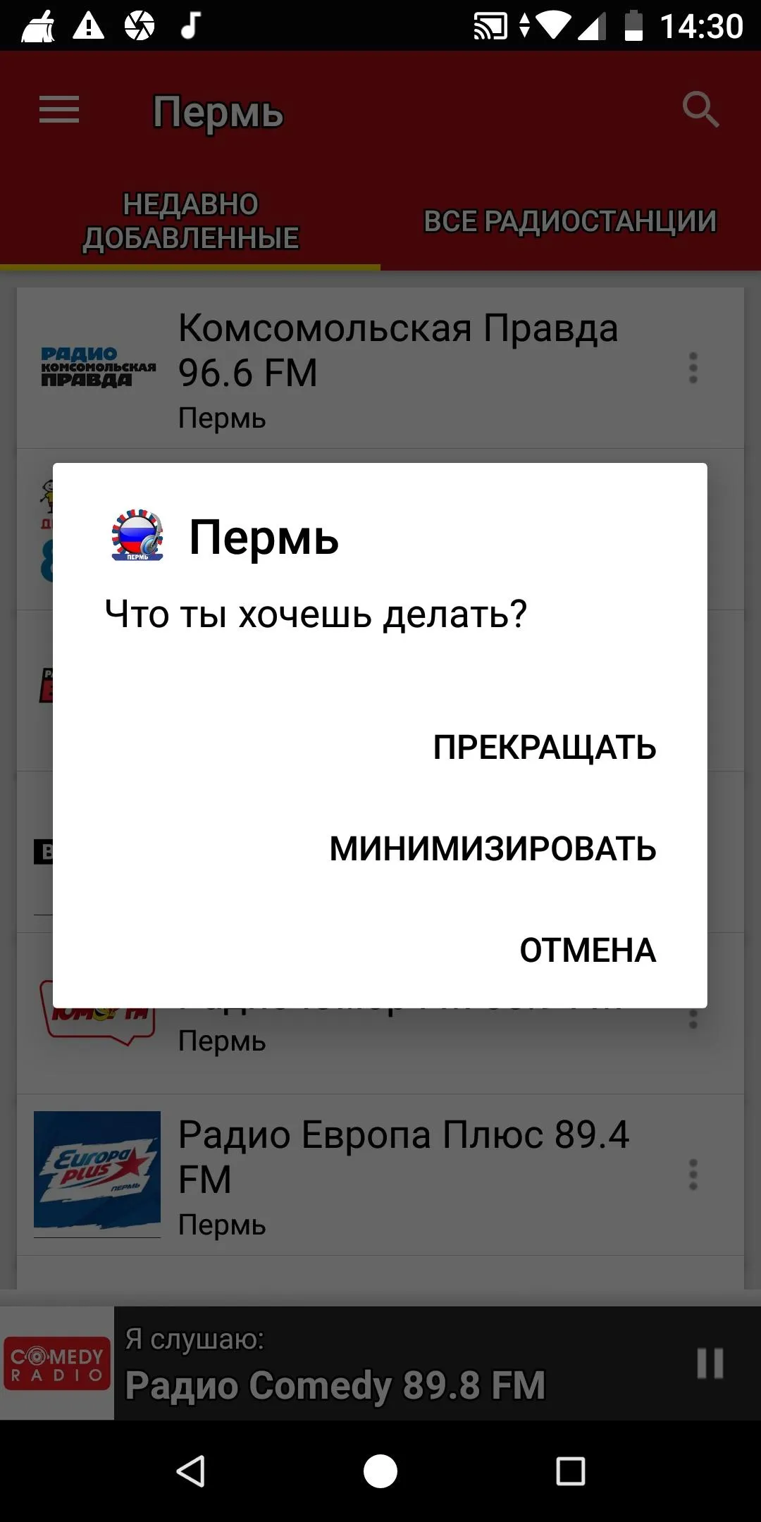 Пермь Радиостанции | Indus Appstore | Screenshot