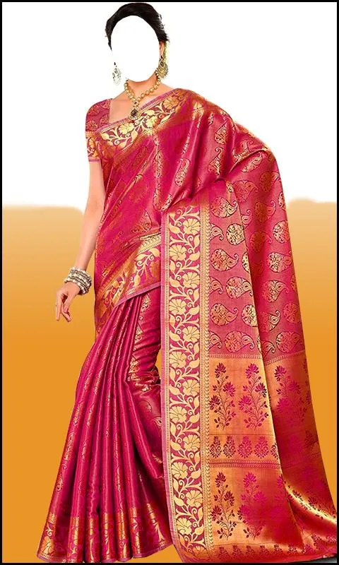 Women Saree Photo Suits | Indus Appstore | Screenshot