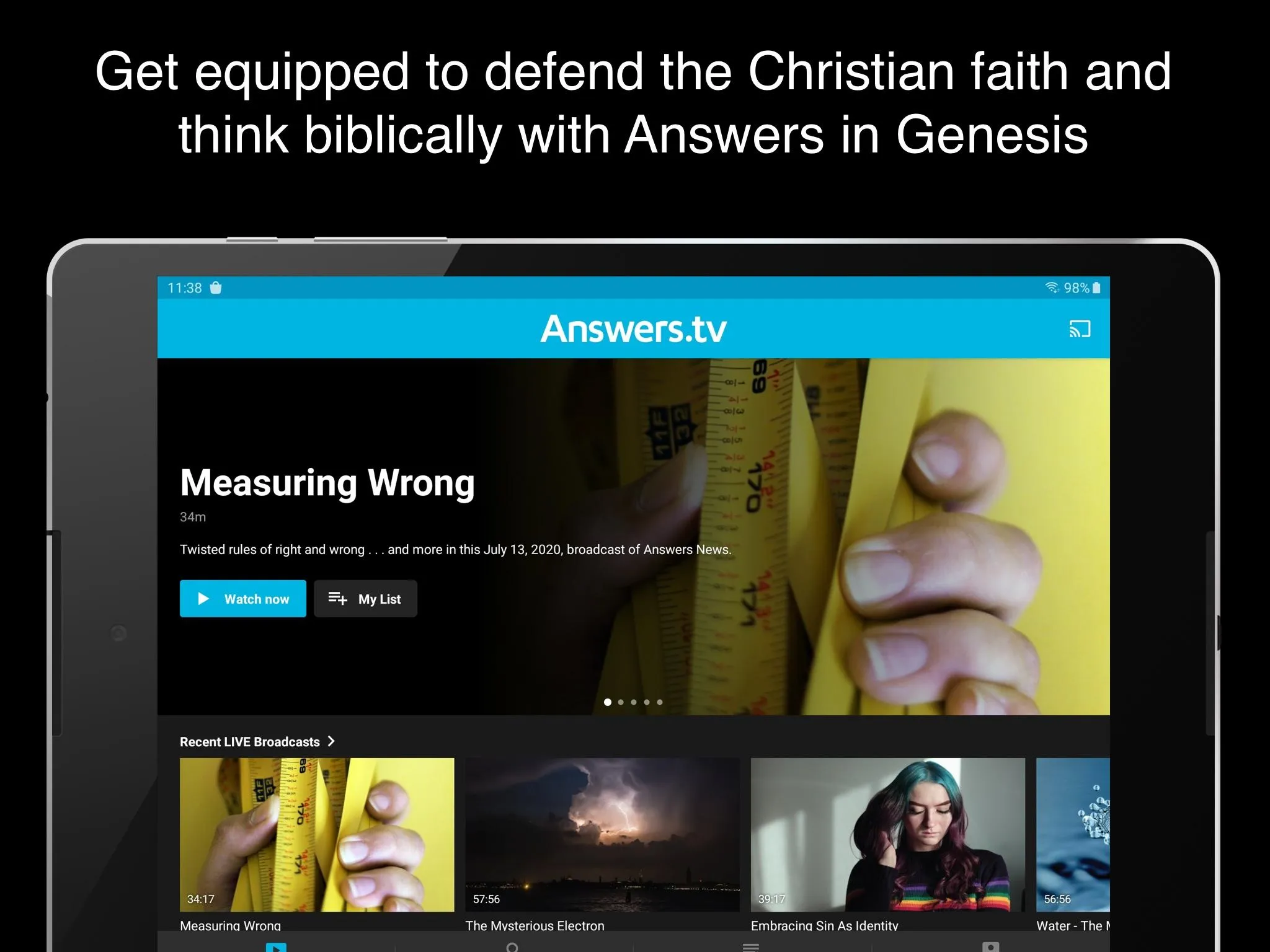 Answers.tv | Indus Appstore | Screenshot