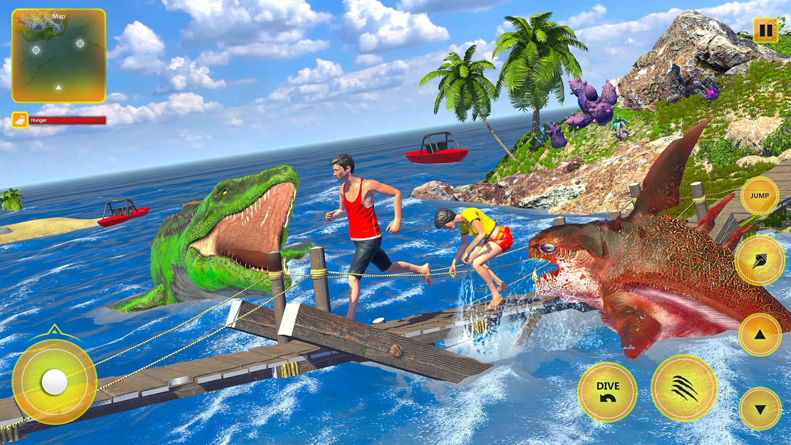 Angry Shark Games Evolution | Indus Appstore | Screenshot