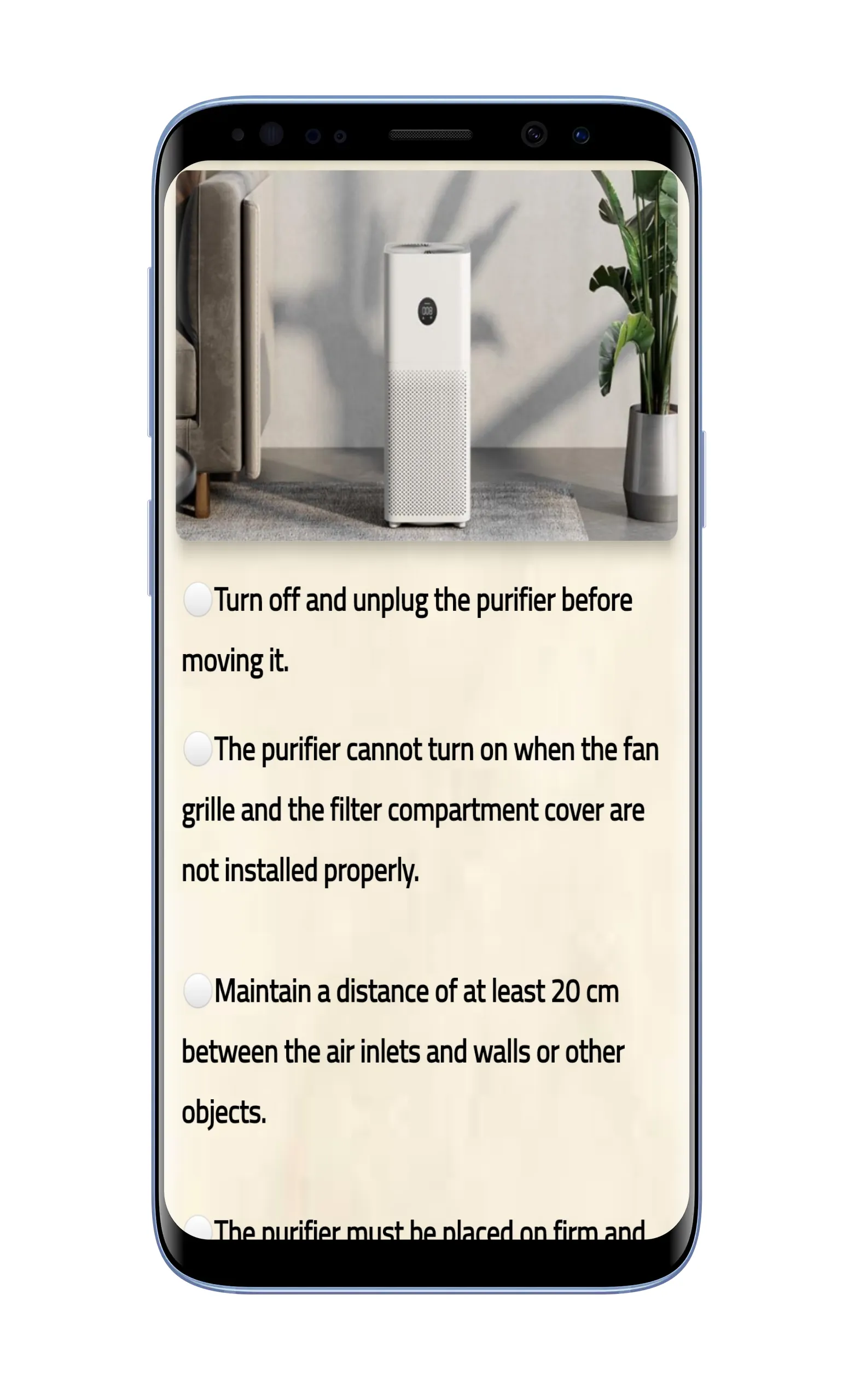 Xiaomi Air Purifier Guide | Indus Appstore | Screenshot