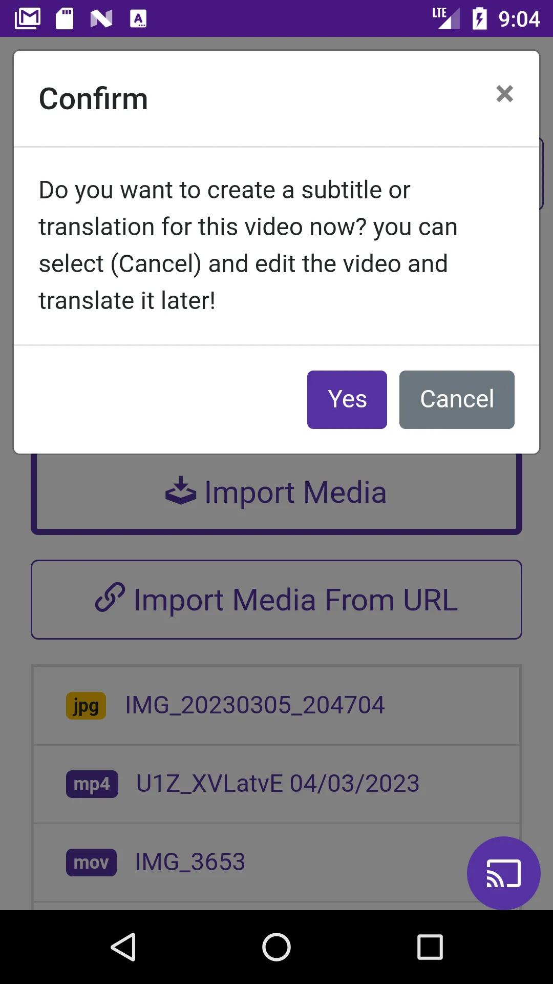 Video Subtitle Generator | Indus Appstore | Screenshot