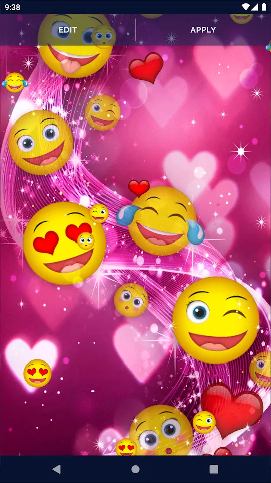 Cute Emoji Live Wallpaper | Indus Appstore | Screenshot