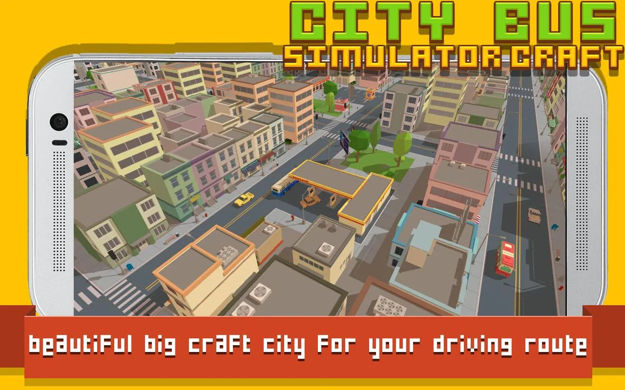 City Bus Simulator Craft | Indus Appstore | Screenshot