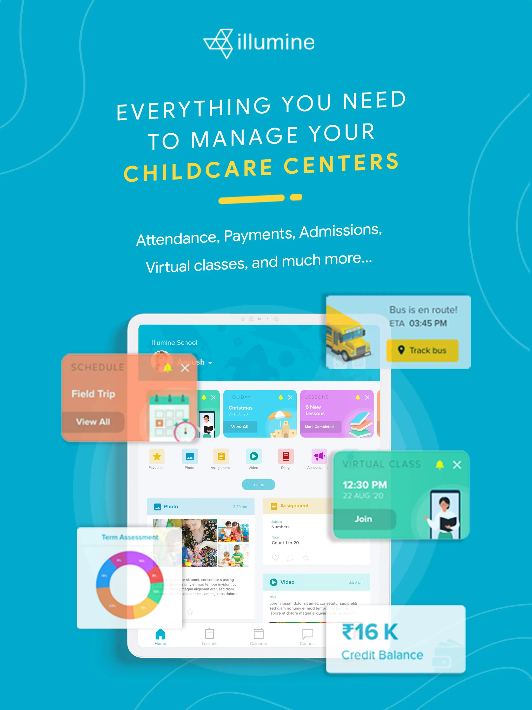 Illumine - Childcare App | Indus Appstore | Screenshot