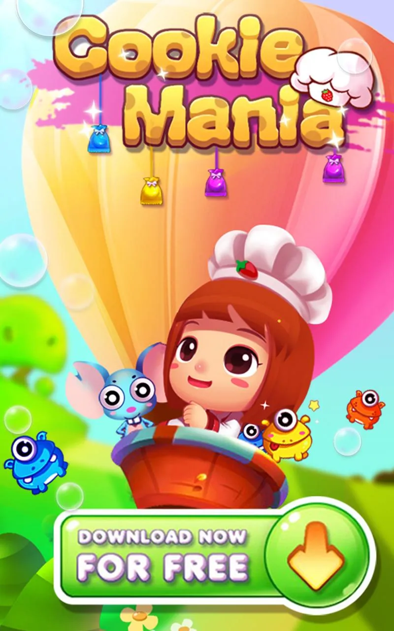 Cookie Mania - Match-3 Sweet G | Indus Appstore | Screenshot