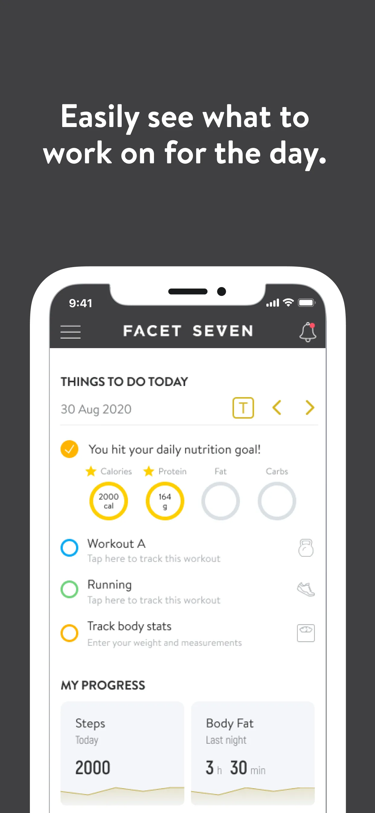 Facet Seven Coaching | Indus Appstore | Screenshot