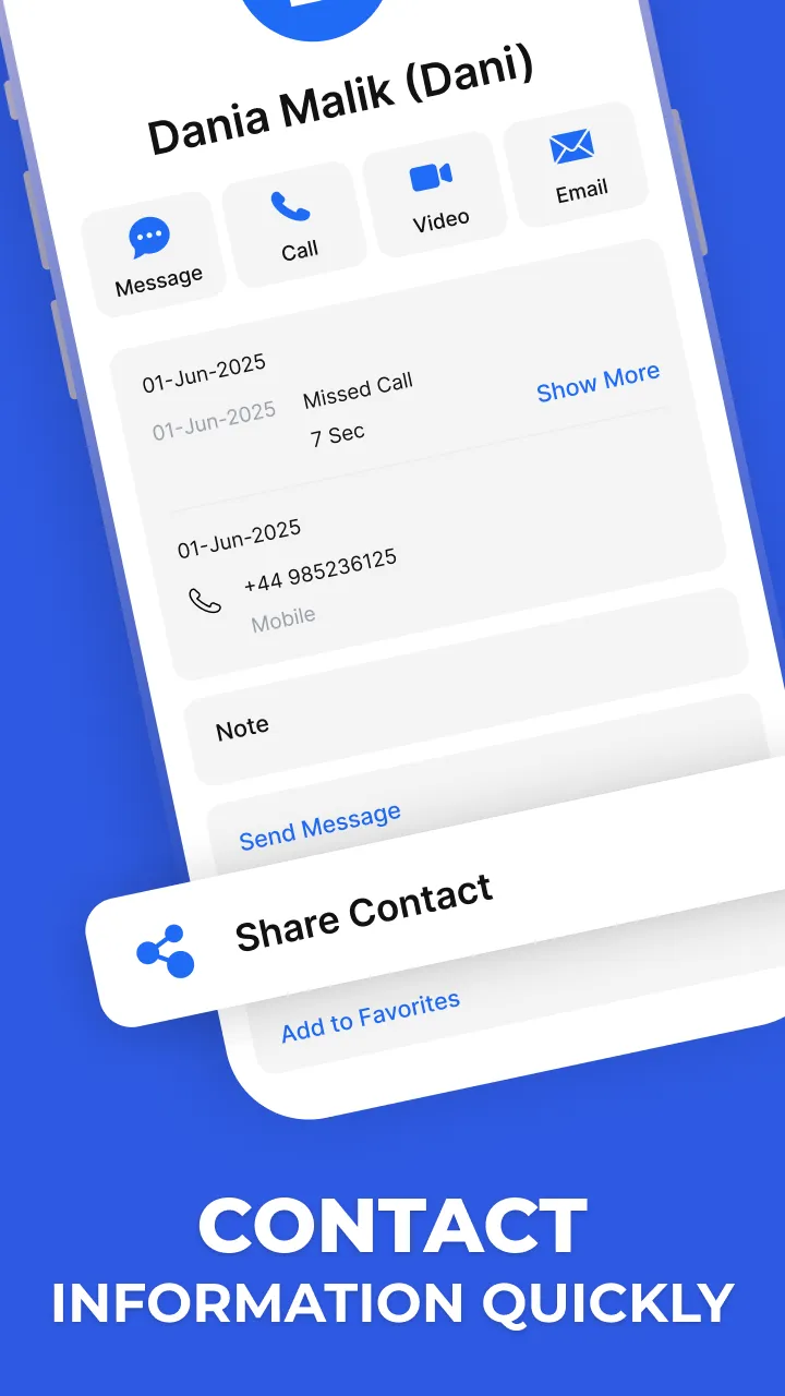Contacts - Caller ID & Spam | Indus Appstore | Screenshot