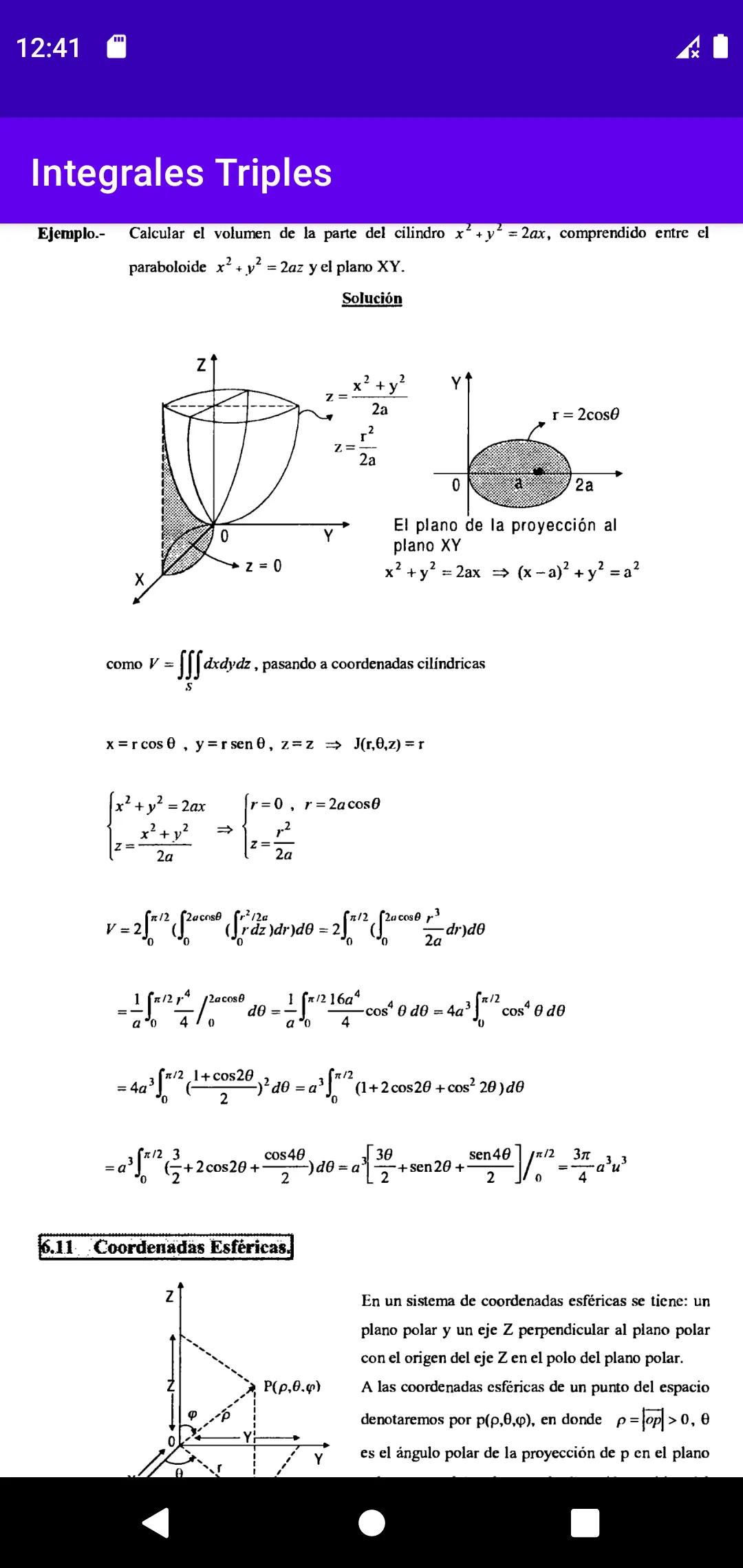 Integrales Triples | Indus Appstore | Screenshot