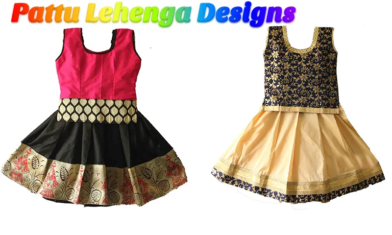 Kids Pattu Lehenga Designs | Indus Appstore | Screenshot