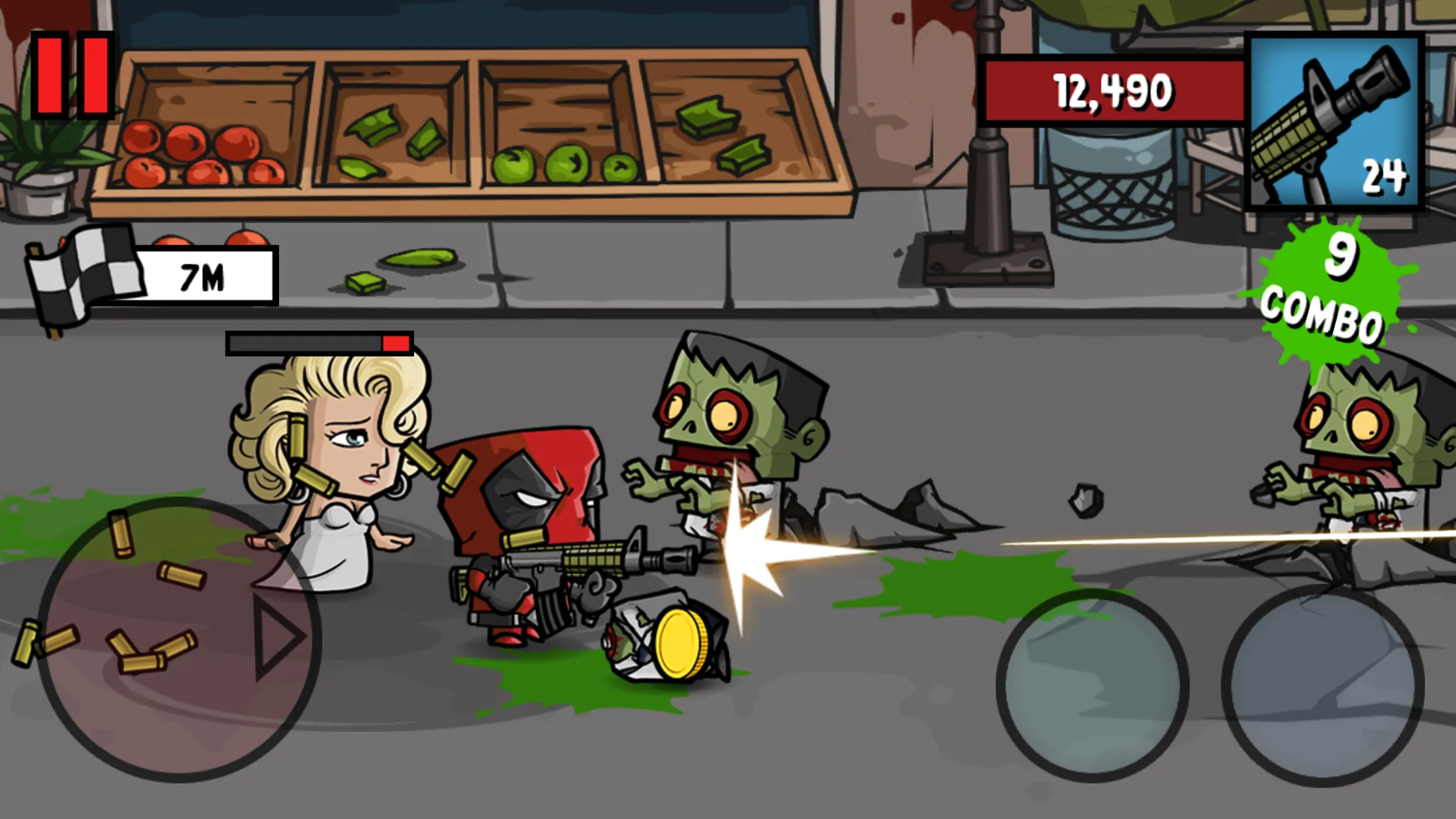 Zombie Age 3: Dead City | Indus Appstore | Screenshot