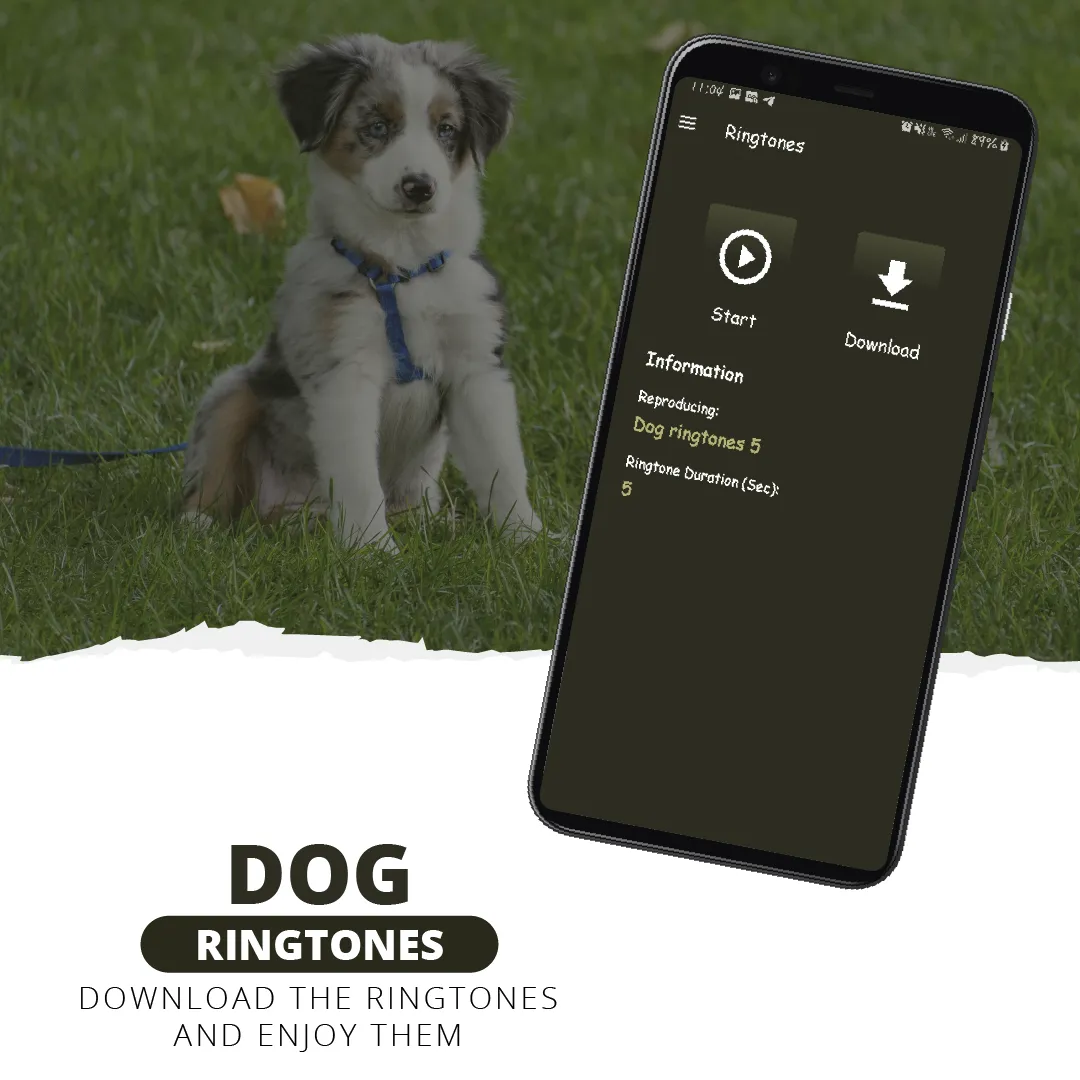 Dog ringtones, barking sounds | Indus Appstore | Screenshot