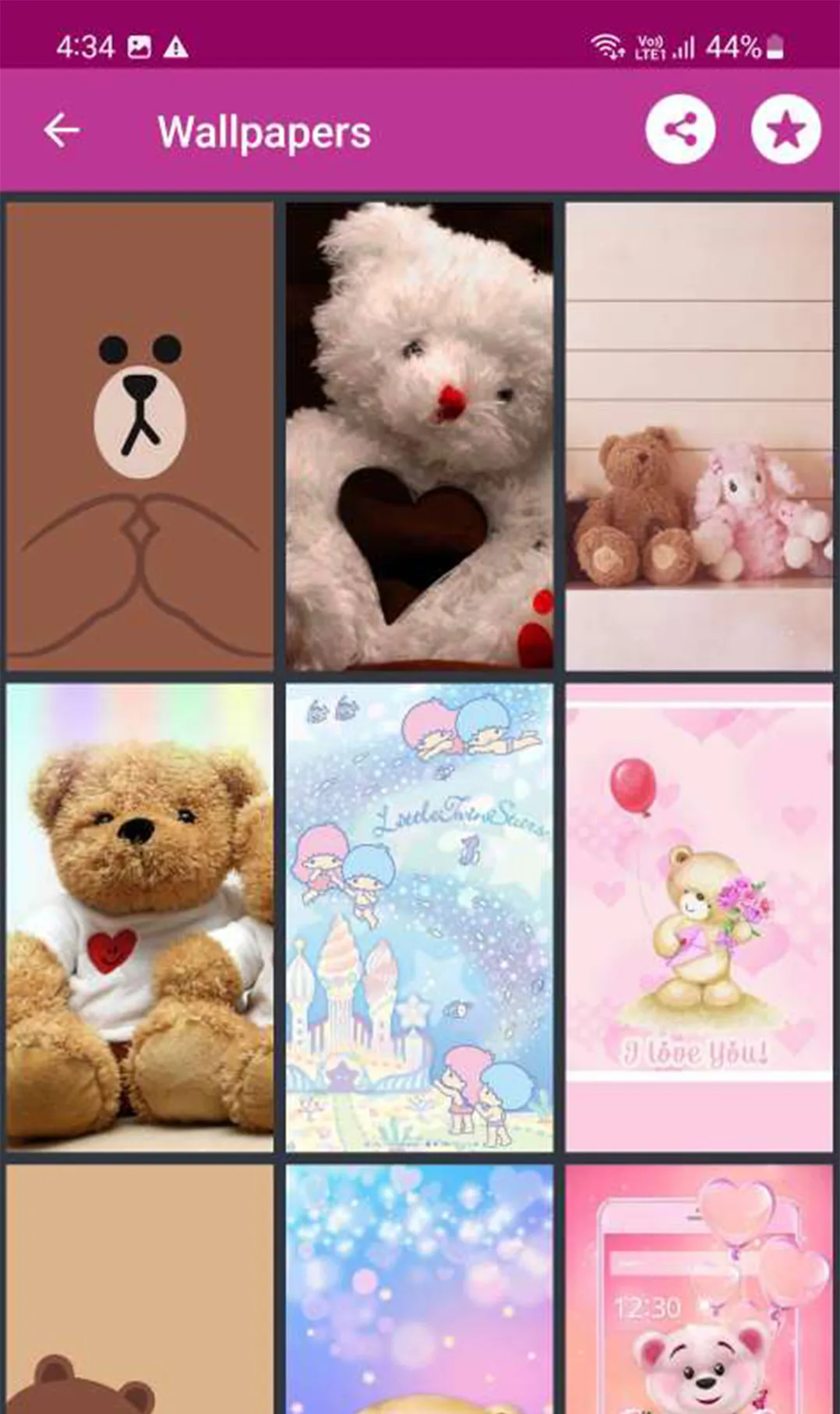 Teddy Gif Stickers | Indus Appstore | Screenshot