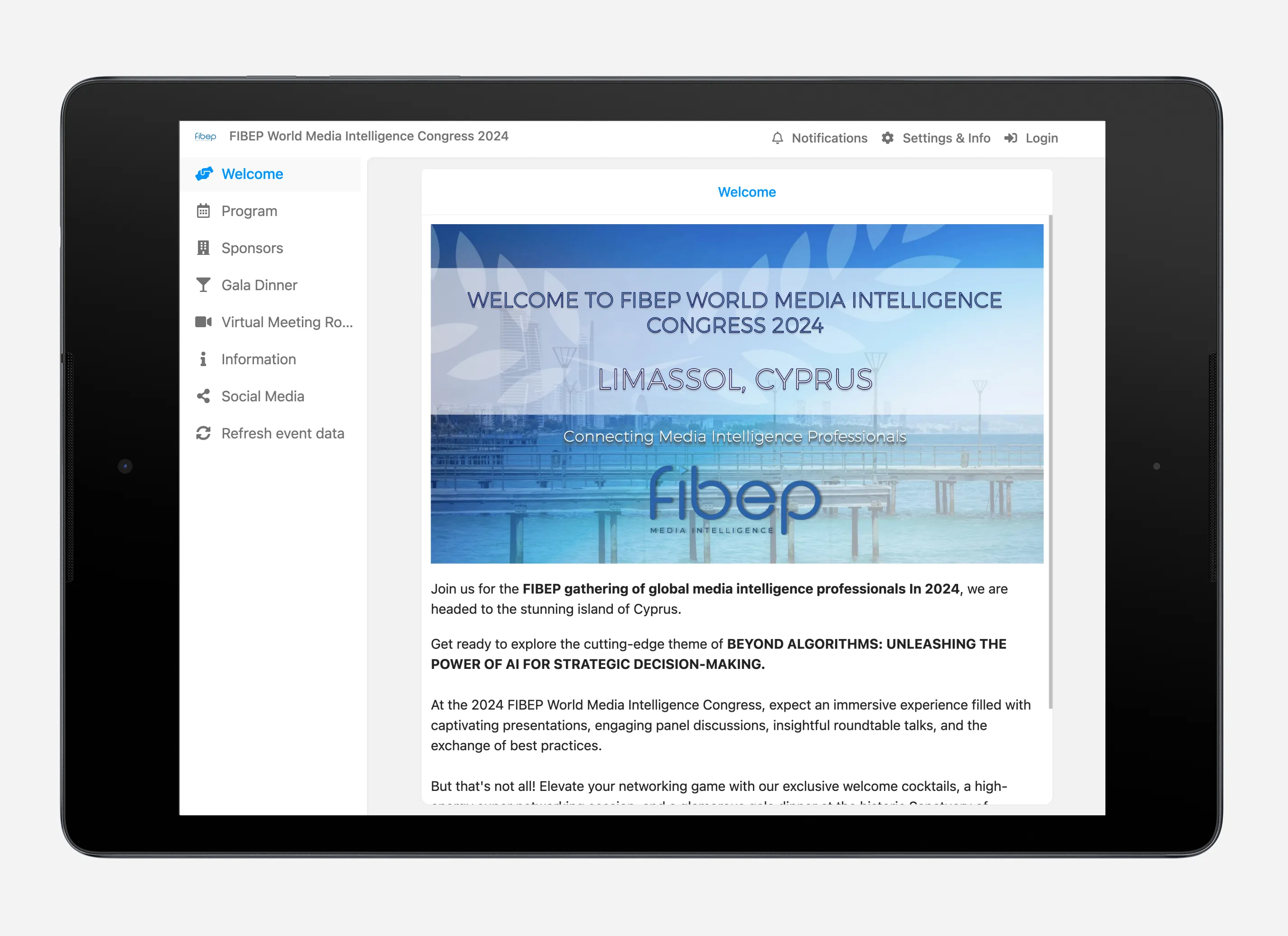 FIBEP Congress | Indus Appstore | Screenshot