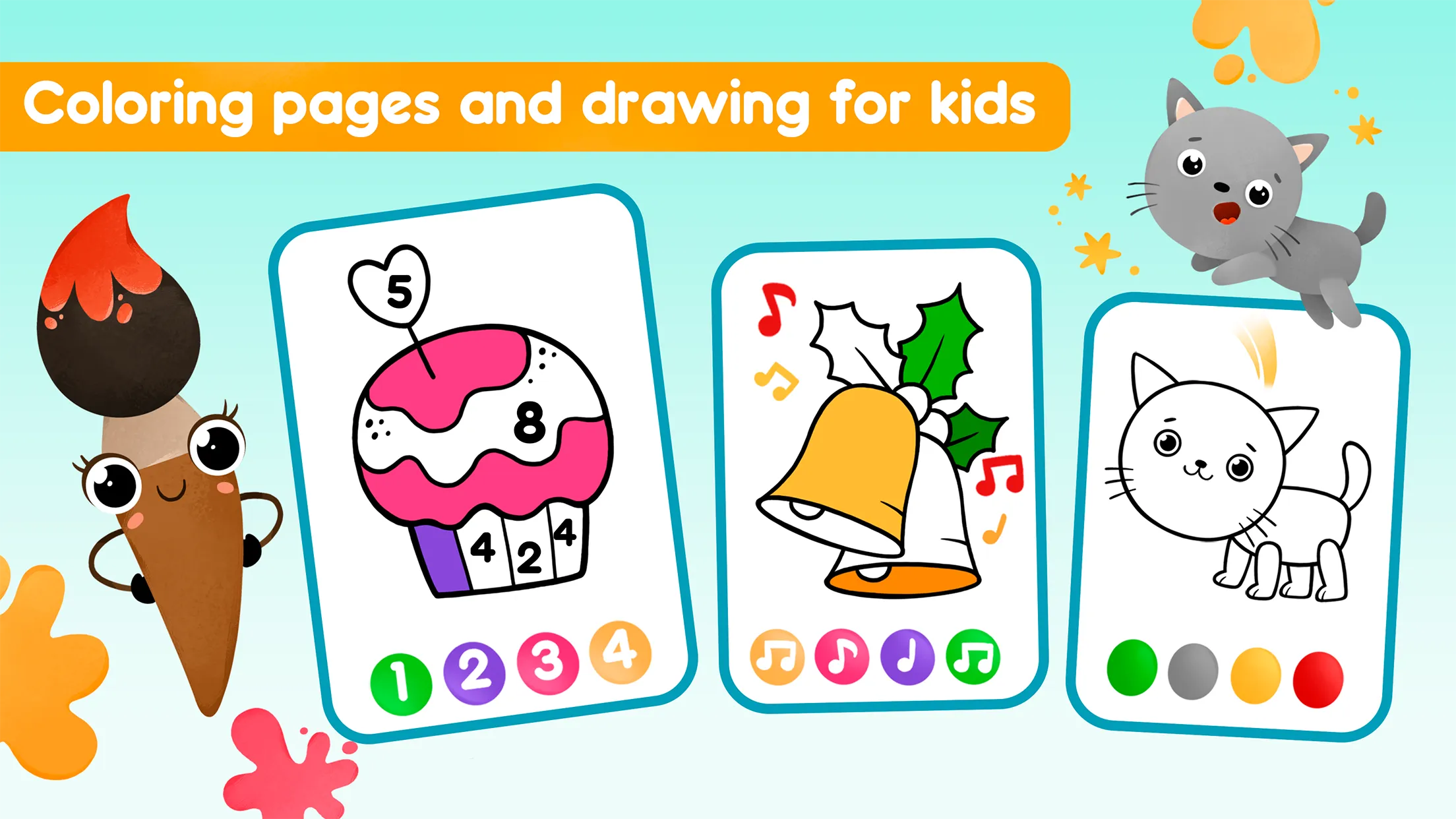Coloring book Drawing games | Indus Appstore | Screenshot