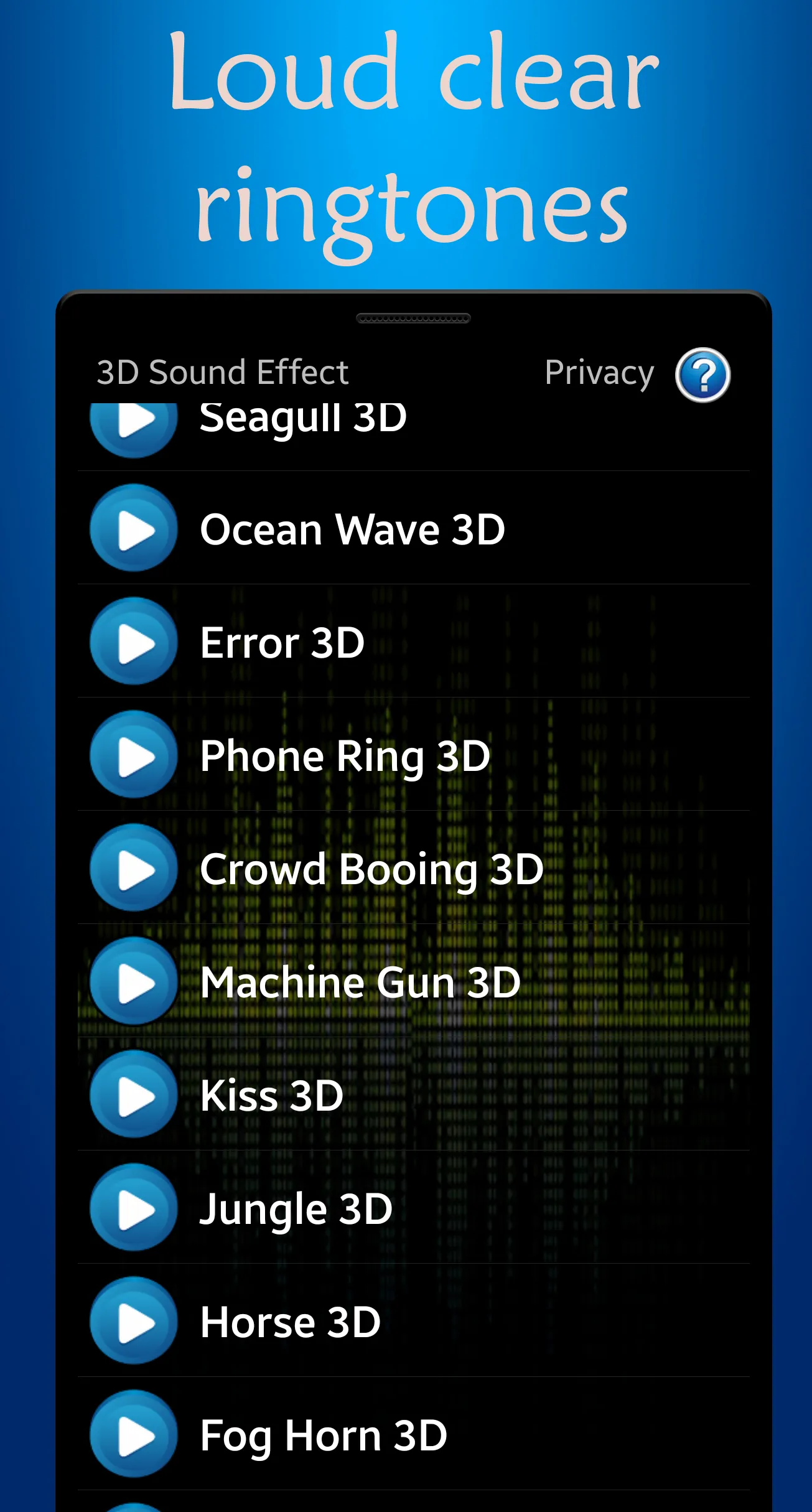 3D Sound Effects | Indus Appstore | Screenshot