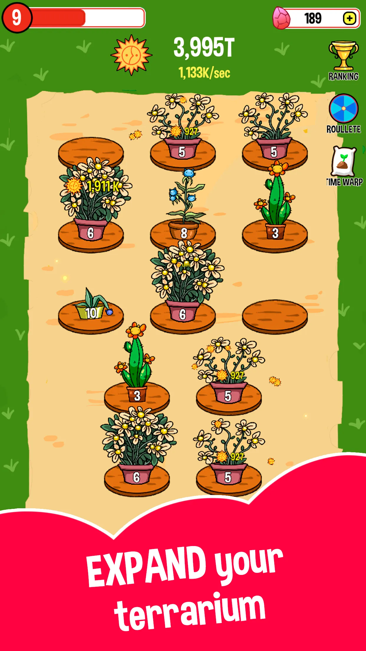 Merge Plants: Evolution Garden | Indus Appstore | Screenshot