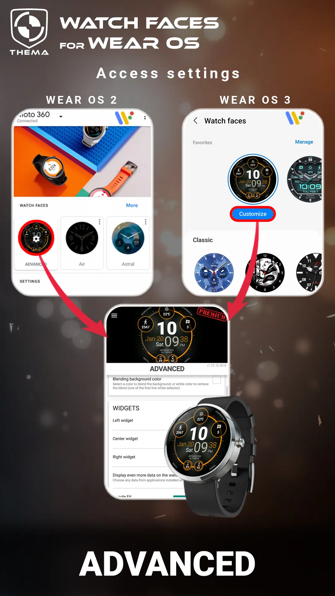 Advanced Watch Face | Indus Appstore | Screenshot