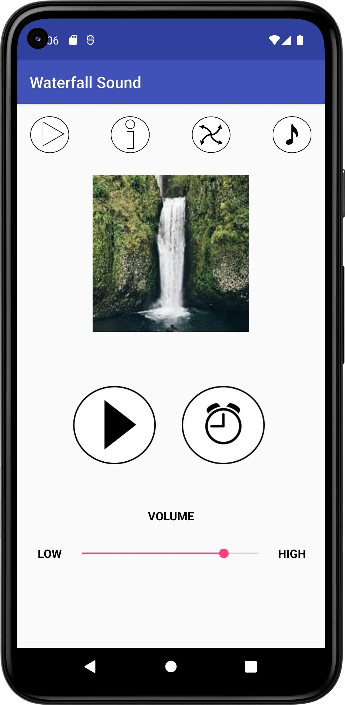 Waterfall Sound | Indus Appstore | Screenshot