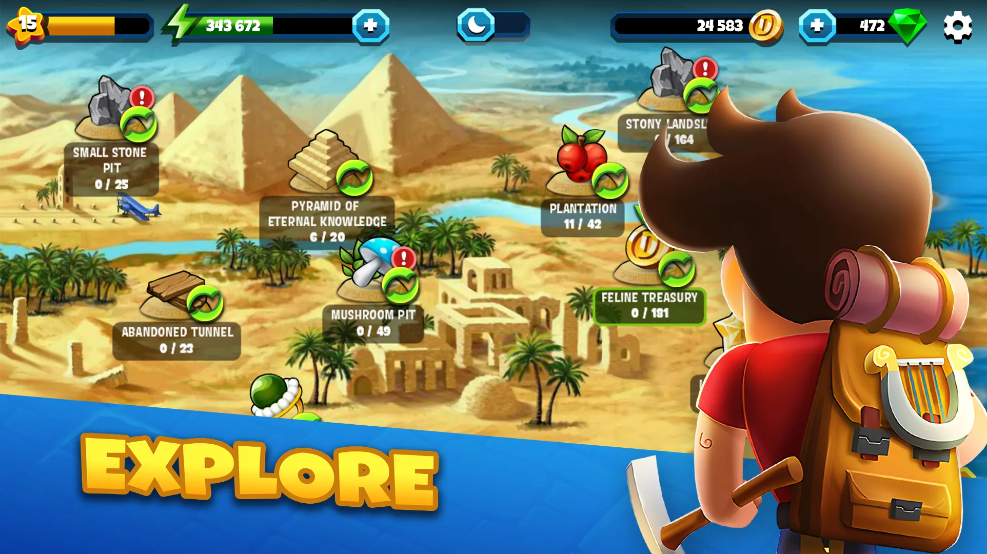 Diggy's Adventure: Puzzle Tomb | Indus Appstore | Screenshot