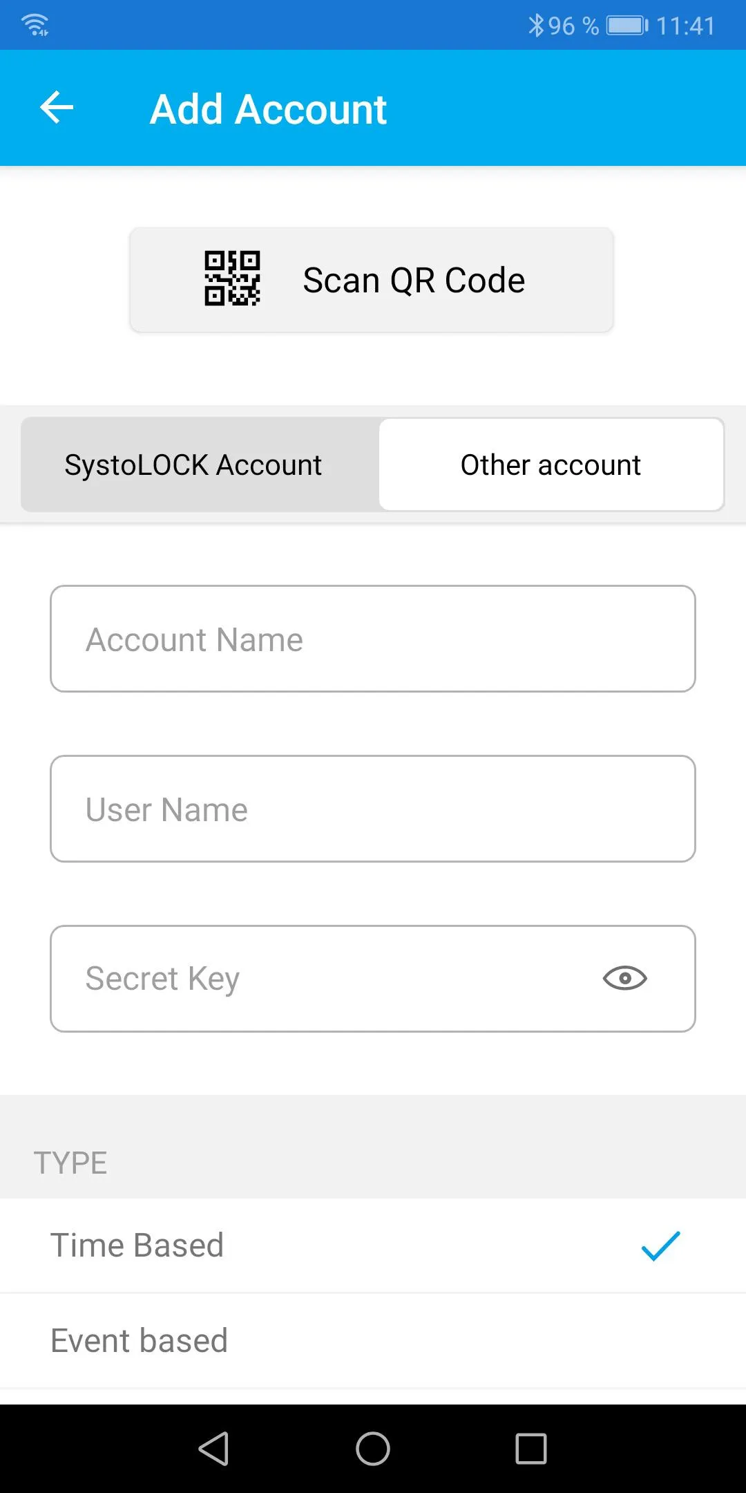 SystoLOCK Companion | Indus Appstore | Screenshot