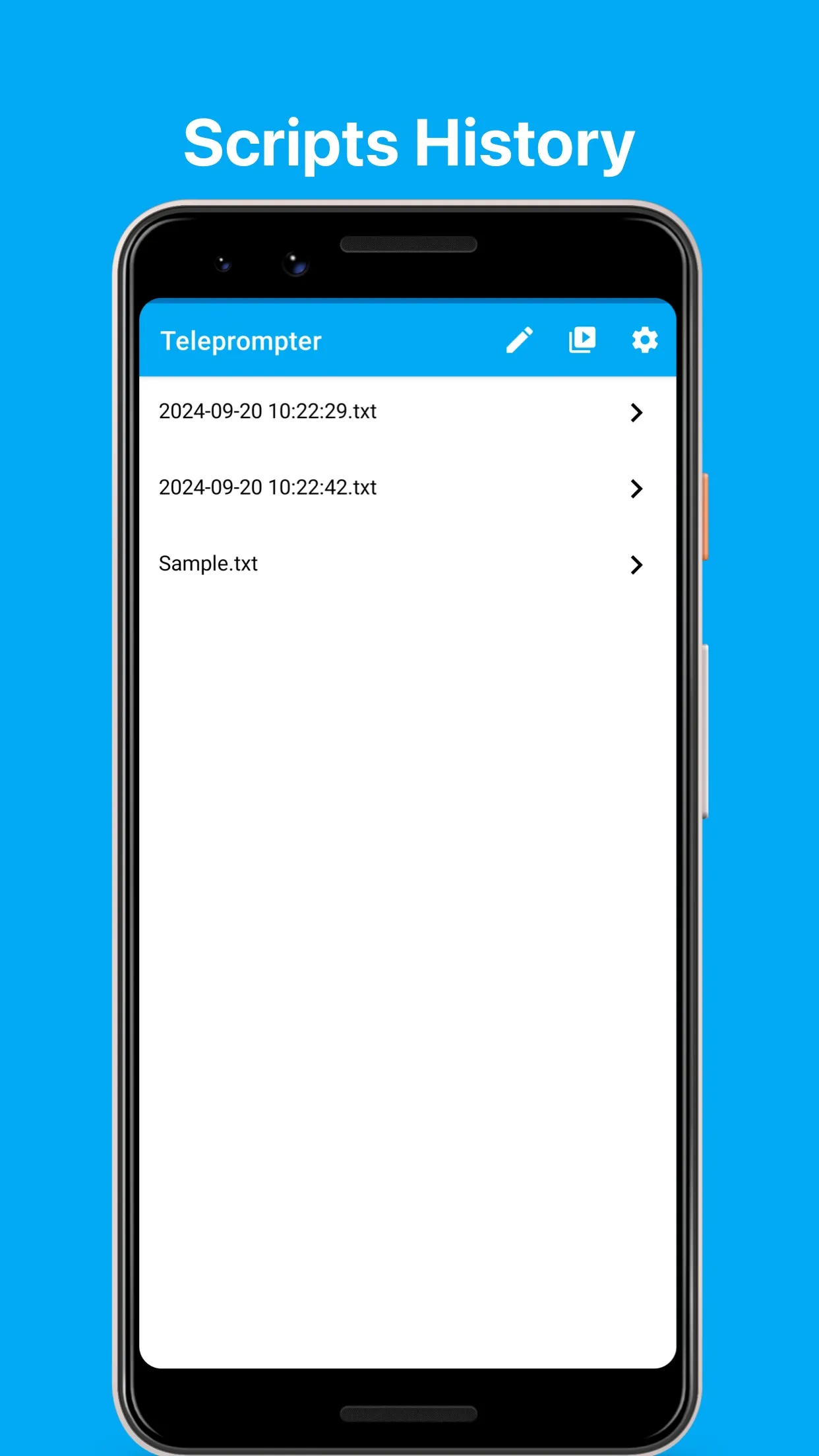 Teleprompter: Floating Notes | Indus Appstore | Screenshot