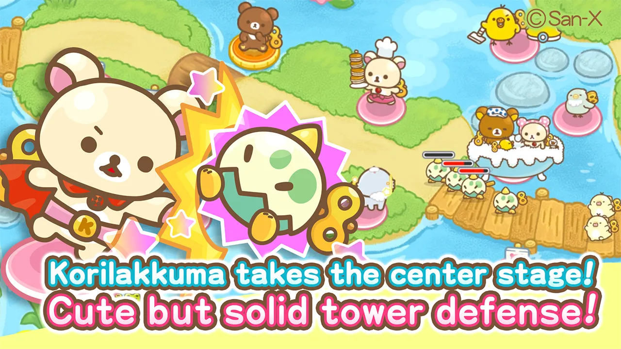 Korilakkuma Tower Defense | Indus Appstore | Screenshot