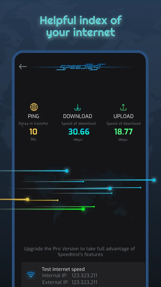 Internet Speed Test | Indus Appstore | Screenshot