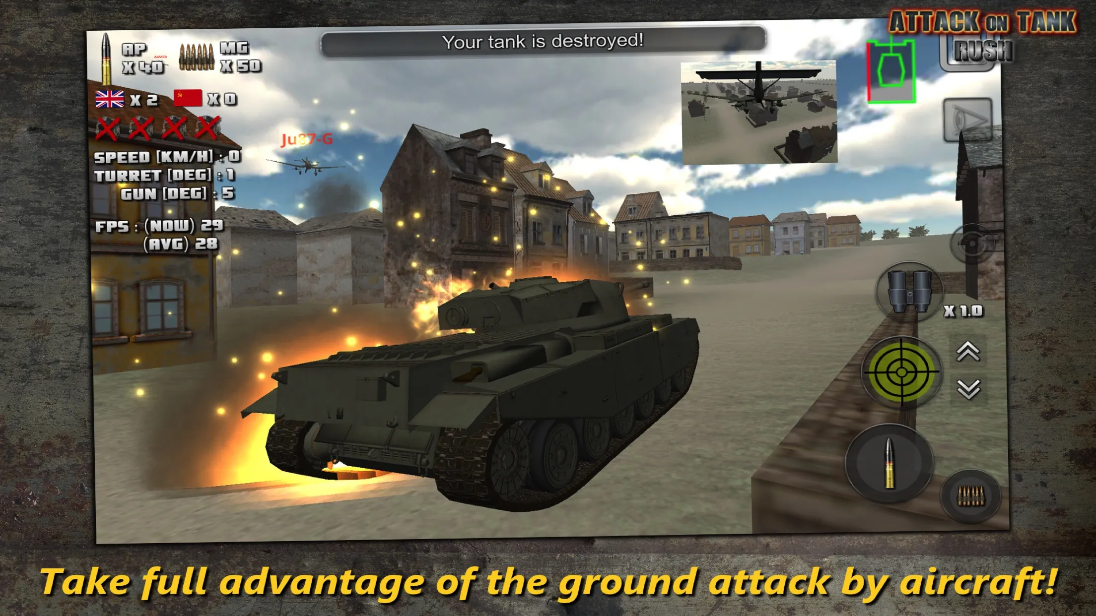 Attack on Tank : World Warfare | Indus Appstore | Screenshot