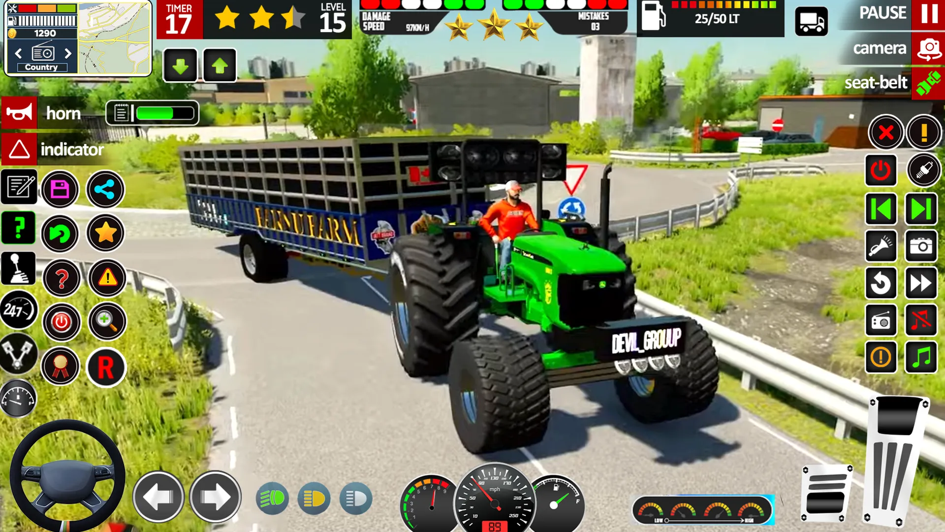 Farm Tractor Simulator Game | Indus Appstore | Screenshot