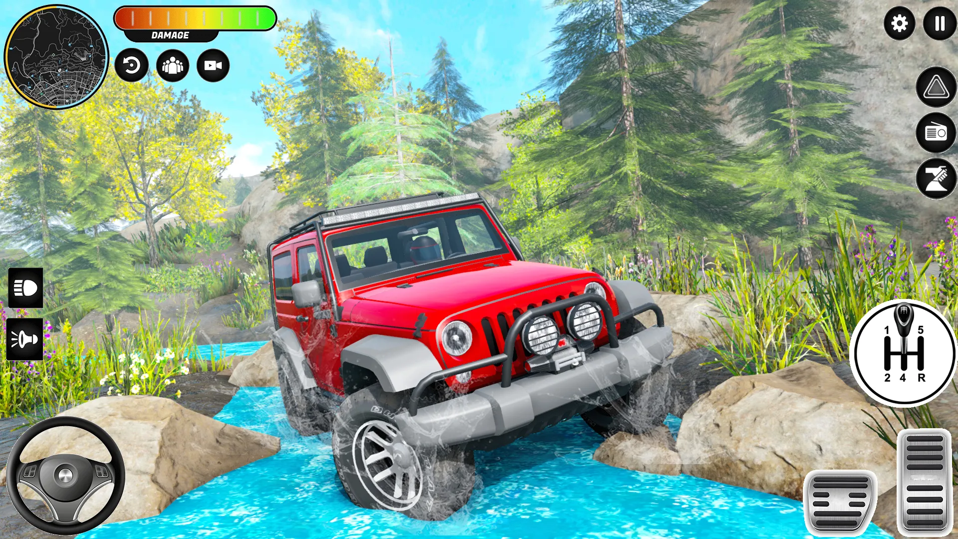 Offroad Hill 4x4 jeep driving | Indus Appstore | Screenshot