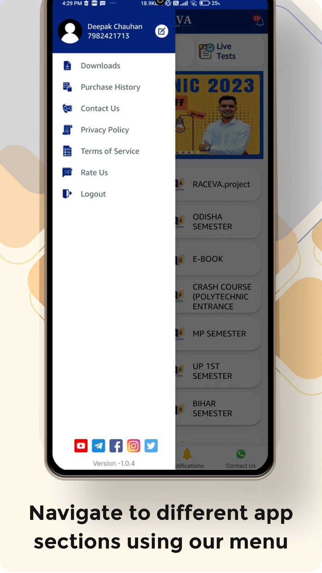 Raceva Academy | Indus Appstore | Screenshot