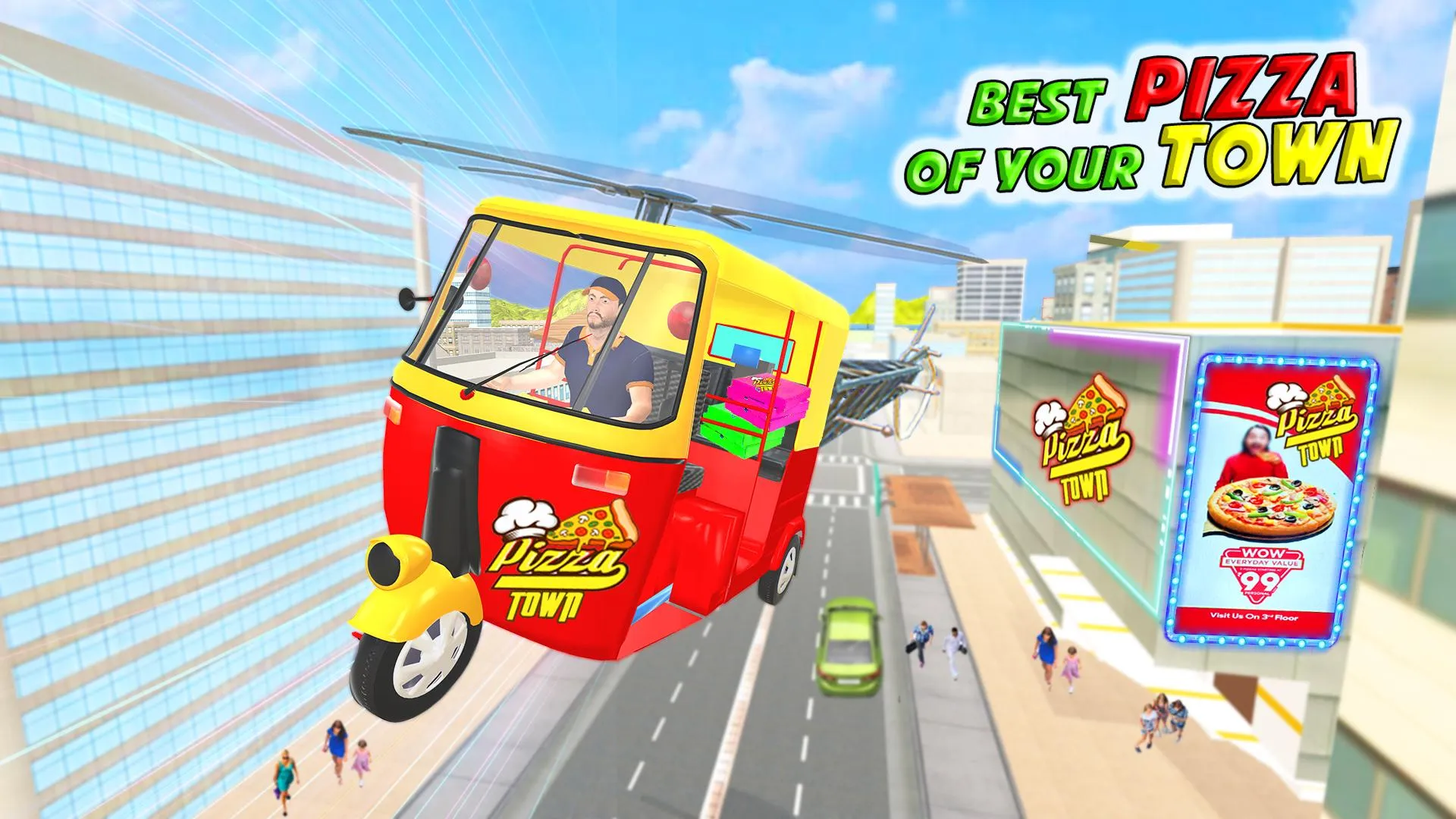 Flying Tuk Tuk Auto Rickshaw | Indus Appstore | Screenshot