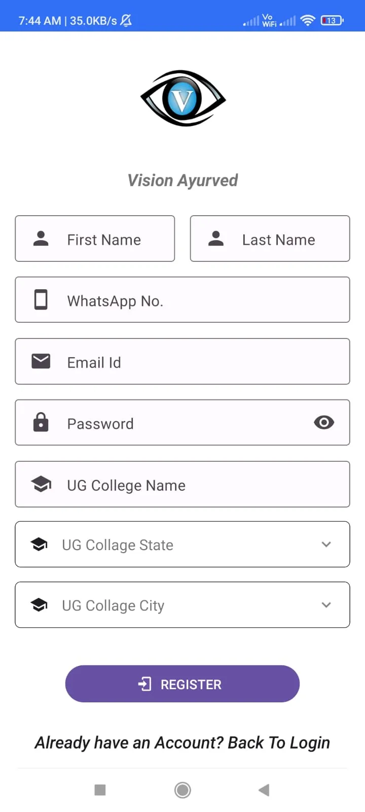 Vision Ayurved | Indus Appstore | Screenshot