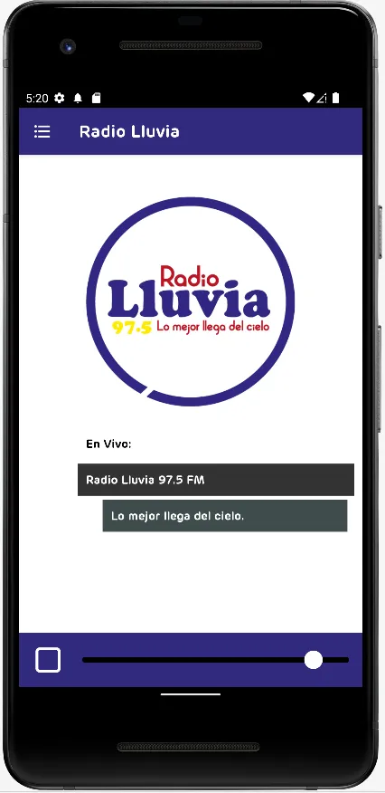 Radio Lluvia | Indus Appstore | Screenshot