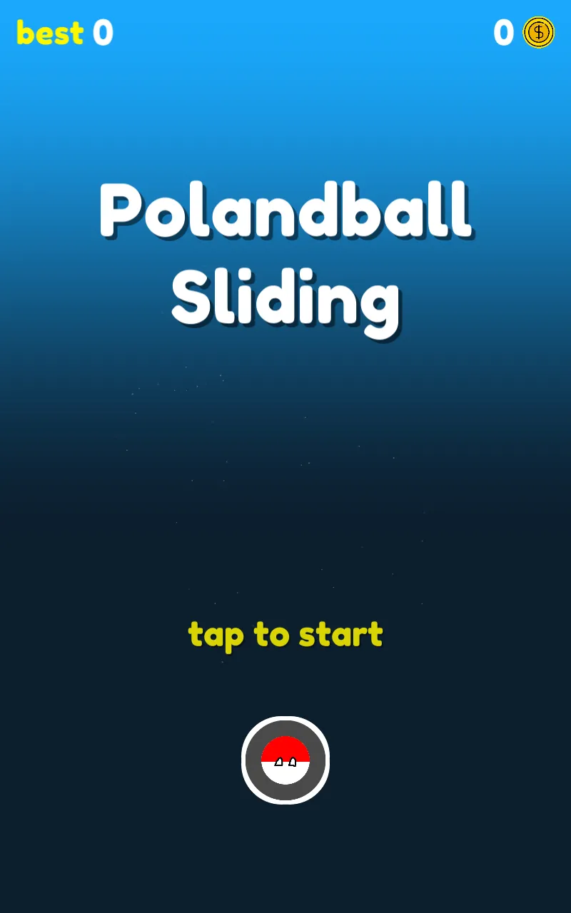 Polandball Sliding | Indus Appstore | Screenshot