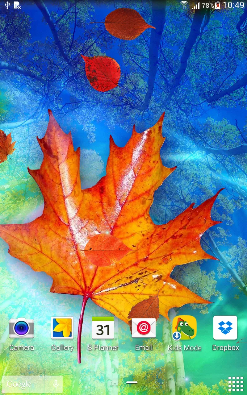 Autumn Leaves Live Wallpaper | Indus Appstore | Screenshot