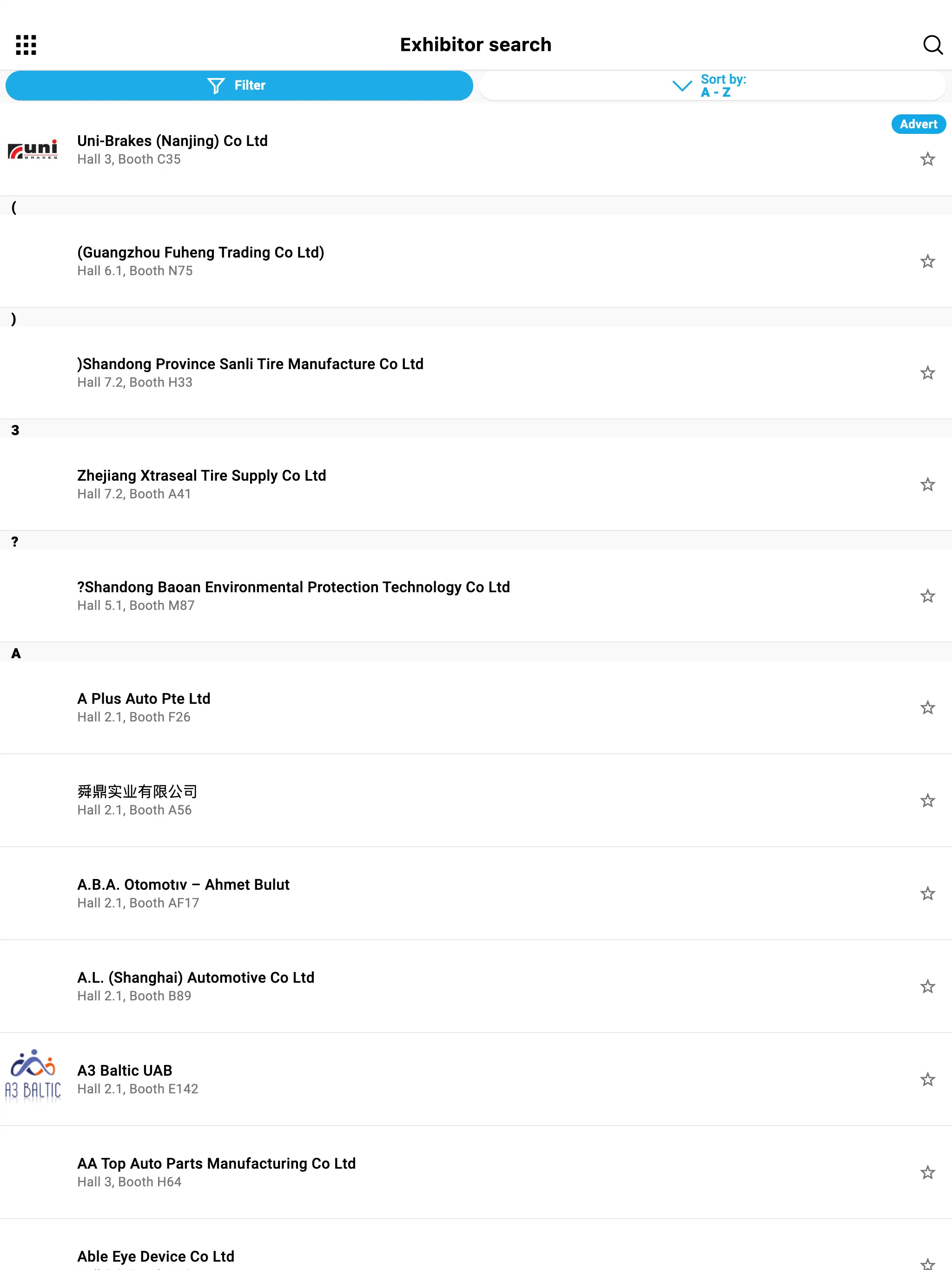 Automechanika Shanghai | Indus Appstore | Screenshot