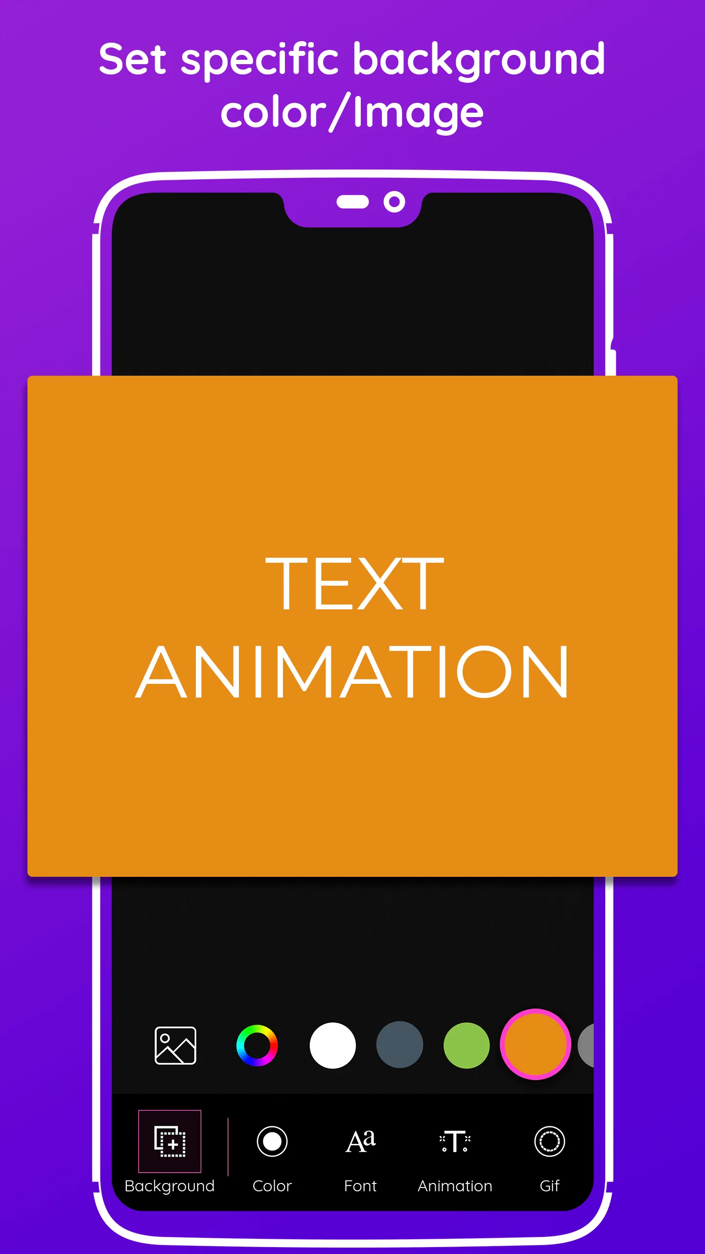 Text Animation GIF Maker | Indus Appstore | Screenshot