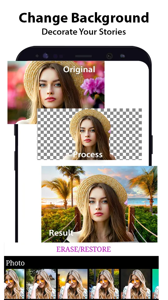 Auto Background Changer & Eras | Indus Appstore | Screenshot