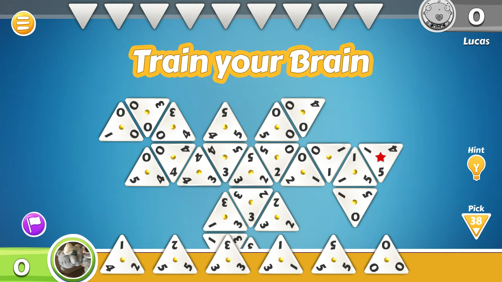 Triominos, Triangular Dominoes | Indus Appstore | Screenshot