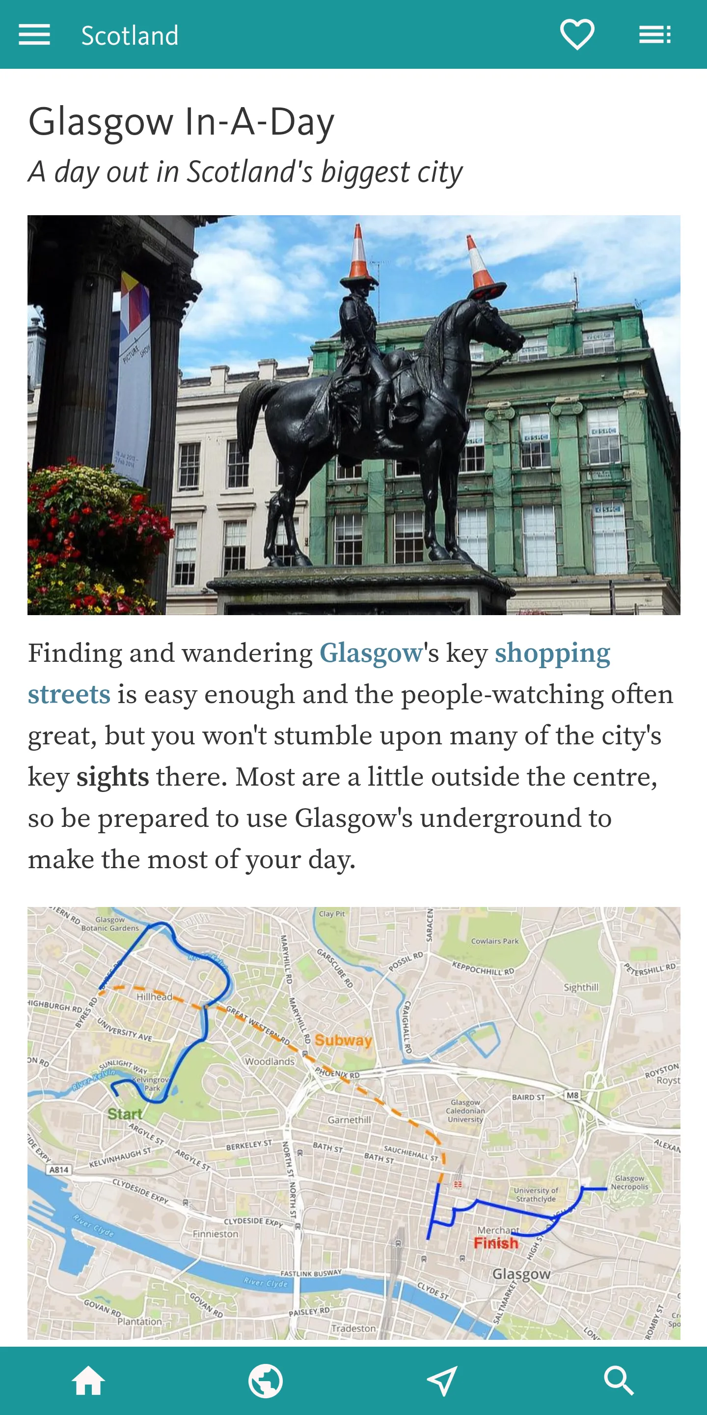 Scotland’s Best: Travel Guide | Indus Appstore | Screenshot