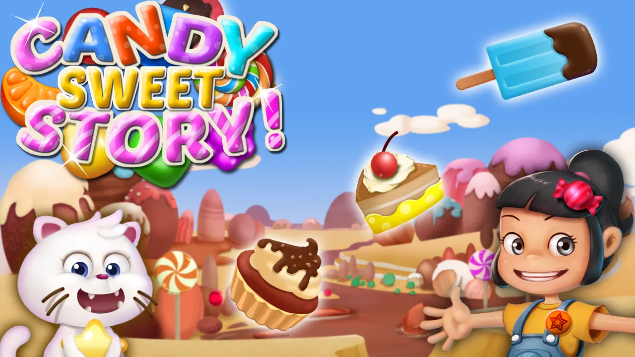 Candy Sweet Story:Match3Puzzle | Indus Appstore | Screenshot