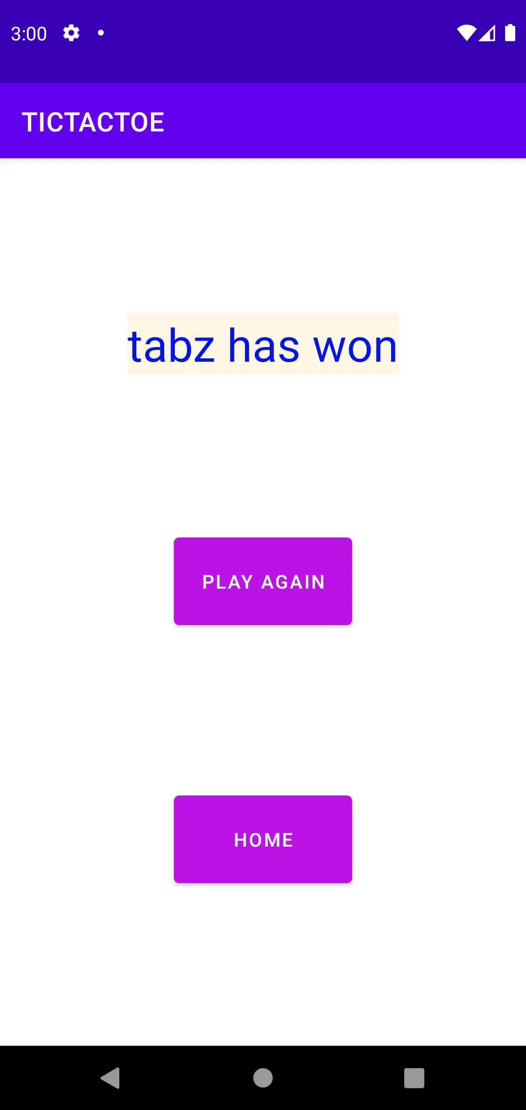 TIC-TAC-TOE | Indus Appstore | Screenshot